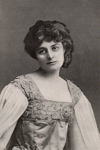 Maud Gonne (1865-1953), rouva John MacBride (1865-1953). tekijältä Unknown photographer