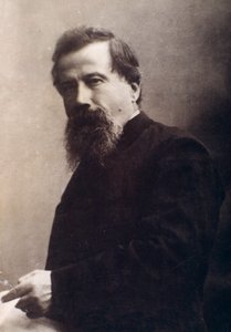 Amilcare Ponchiellin muotokuva (valkoinen kuva tekijältä Unknown photographer