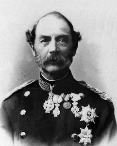 Tanskan kuninkaan (1818-1906) Christian IX:n muotokuva. tekijältä Unknown photographer