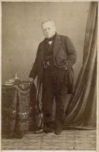 Cavourin kreivi Camillo Berson (1810-61) muotokuva - noin 1855 tekijältä Unknown photographer