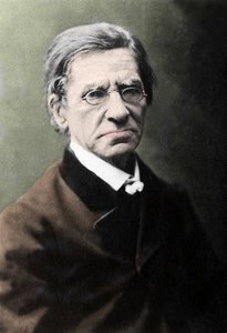 Muotokuva Emile Littrestä (1801-1881), ranskalaisesta filologista, lääkäristä ja poliitikosta. tekijältä Unknown photographer
