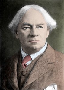 Muotokuva Jerome K. Jerome tai Jerome Klapka Jerome englantilainen kirjailija (1859-1927). tekijältä Unknown photographer