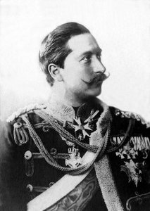 Muotokuva William II:sta (1859-1941), Saksan viimeinen keisari ja Preussin viimeinen kuningas vuosina 1888-1918. tekijältä Unknown photographer