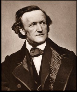 Säveltäjä Richard Wagnerin (1813-1883) muotokuva - saksalaisen säveltäjän Richard Wagnerin (1813-1883) muotokuva. tekijältä Unknown photographer