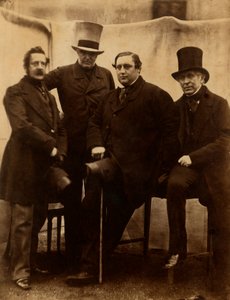Muotokuva joistakin Pepolin perheen jäsenistä (italialaiset Carbonarit maanpaossa Lontoossa). tekijältä Unknown photographer