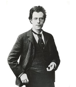 Itävaltalaisen säveltäjän ja kapellimestari Gustav Mahlerin muotokuva - tekijältä Unknown photographer