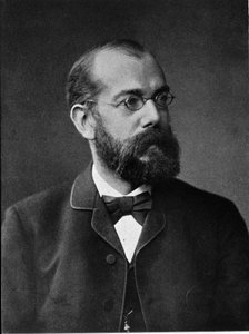 Muotokuva saksalaisesta lääkäristä Robert Kochista (1843-1910). tekijältä Unknown photographer