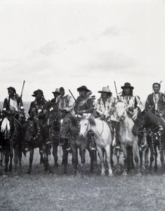 Prairie Indians, Kanada, 1800-luvun loppu. tekijältä Unknown photographer