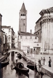 San Giovanni e Paolo -alue Venetsiassa - valokuvaus, 1800-luvun loppu tekijältä Unknown photographer