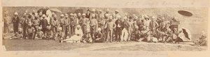 East Indian Railway Rifle Volunteers harjoitusleirillä tekijältä Unknown photographer