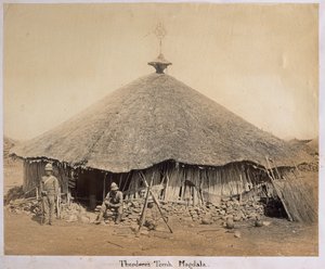 Theodoren hauta, Magdala, Abessinia tekijältä Unknown photographer