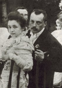 Vladimir Dmitrievich Nabokov (1870-1922) ja Elena Ivanovna Rukavishnikova (1876-1939), Nimetön. Valokuvaaja tekijältä Unknown photographer