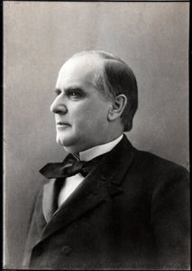 WILLIAM McKinley (1843-1901), Yhdysvaltain 25. presidentti - William Mac Kinley (Mac-Kinley tai McKinley) muotokuva tekijältä Unknown photographer