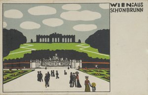 Wien: Schönbrunnista Wien: Schönbrunnista, 1908.