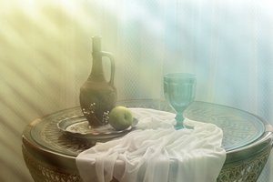 Pehmeä asetelman hehku tekijältä UstinaGreen