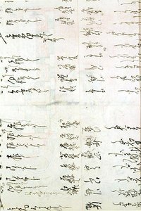 Näyttelijä Bando Hikosaburo Wadan tyttärenä, aatelismiehenä (verso) (katso kohta 144575) tekijältä Utagawa Kunisada
