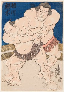 Komba t Desmoen t Re Inogawakuva t Nishikigi. Kunisada Utagawa (1786-1865) tekijältä Utagawa Kunisada