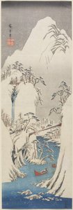 (Kiso Gorge in Snow), n. 1840-1842.