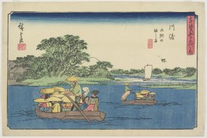 Lautta Rokugo_, Kawasaki, 1841-1842