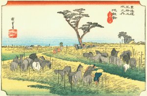 Hiroshige40 chirifu tekijältä Utagawa Hiroshige