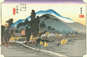 Hiroshige45 ishiyakushi tekijältä Utagawa Hiroshige