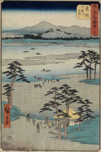 /. 29 Ferry Onte Tenryu_Rier, Mitsuke, heinäkuu 1855