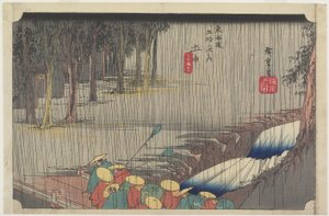 Sp Hayashi g -linja, Tsuchiyama, c. 1833