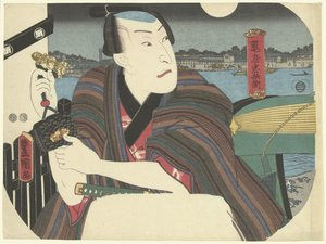 Samurai joella tekijältä Utagawa Kunisada (I)