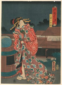 Geisha tekijältä Utagawa Kunisada