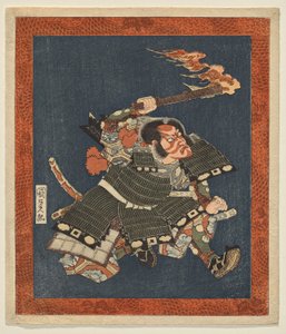 Ichikawa Dan j? r? Lähteen Yorimasa tekijältä Utagawa Kunisada