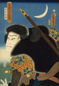 Kabuki-näyttelijä tekijältä Utagawa Kunisada