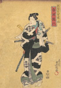 Printti, 1800-luku, 1800-luku. tekijältä Utagawa Kunisada