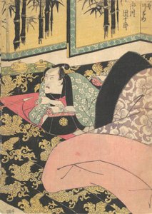 Printti, 1800-luku, 1800-luku. tekijältä Utagawa Kunisada