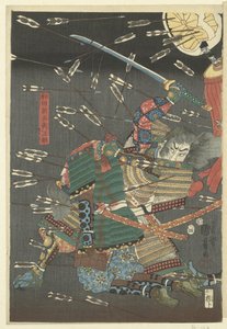 Tule, tule, tule, tule. Mitä eroa on Shijonawaten välillä tekijältä Utagawa Kuniyoshi