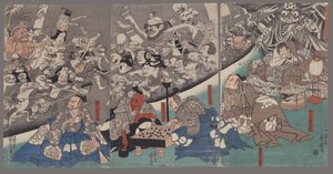  tekijältä Utagawa Kuniyoshi