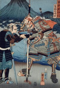 Yamamoto Kansuke Haruyuki tekijältä Utagawa Kuniyoshi
