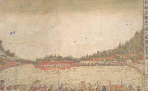 Perspective Print: Shinobazu Pond. tekijältä Utagawa Toyoharu