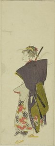 Parodia daimyokulkueesta tekijältä Utagawa Toyohiro
