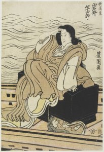 Näyttelijä Iwai Hanshiro_ naisena Seigen, 1804-1825 tekijältä Utagawa Toyokuni