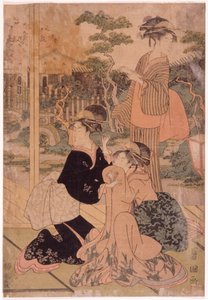 Kolme kaunotarta tekijältä Utagawa Toyokuni