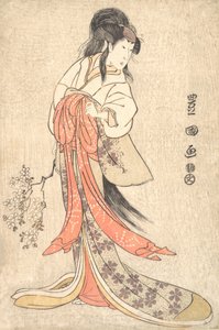 Kabuki ac and r Segawa Chrysanthemum Woman Hyvä jäsen, 1798 Valmistunut 9.