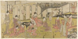 Korttipeli tekijältä Utagawa Toyokuni I