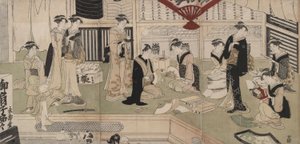 Fanikauppa Eijud? tekijältä Utagawa Toyokuni I