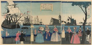 Yen gan d (Britannian maa) tekijältä Utagawa Yoshitora