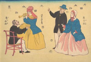 Englanti- ja venäläiset parit, 1. kuukausi, 1861.
