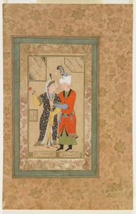 Prinssi ja prinsessa halaavat, n. 1550