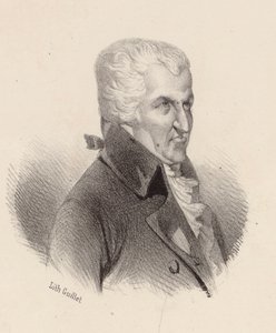Säveltäjä Pierre-Alexandre Monsignyn muotokuva 1729-1817. tekijältä V. Guillet