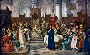Jan Hus ennen Konstanzin kirkolliskokousta, 1415 1926.