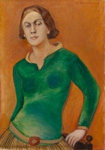 Portrait of Sylvi Kunnas tekijältä Väinö Kunnas