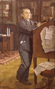 Säveltäjä Aleksanteri Serovin muotokuva 1820-1871, 1889 tekijältä Valentin Aleksandrovich Serov